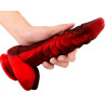 MONSTERED Gode Dragon Sarkan 19 x 4.5cm Noir-Rouge